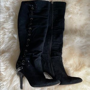 Bourne boots with bling detail